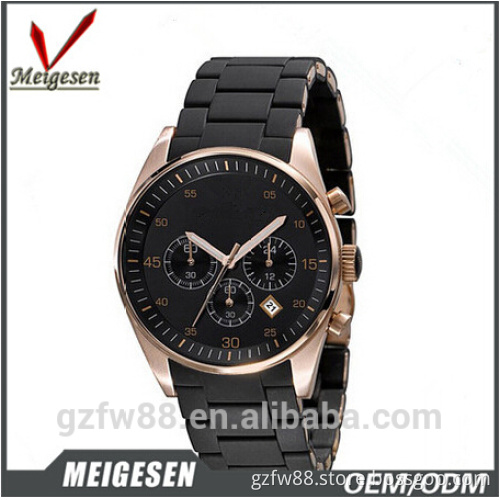 male watch stainless steel case back, wrist watch case, alloy metal watch strap